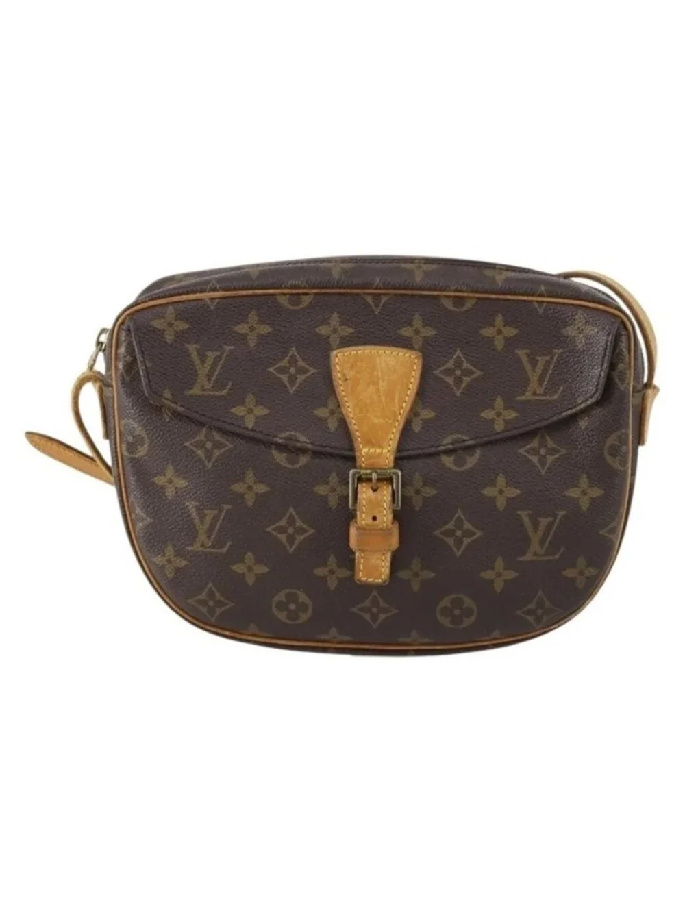 Authentic LOUIS VUITTON Monogram Jeune Fille MM Shoulder Bag M51226 LV